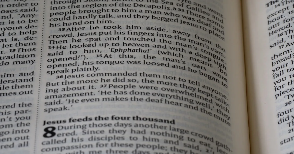 Les miracles dans la Bible : Récits de foi et de puissance divine