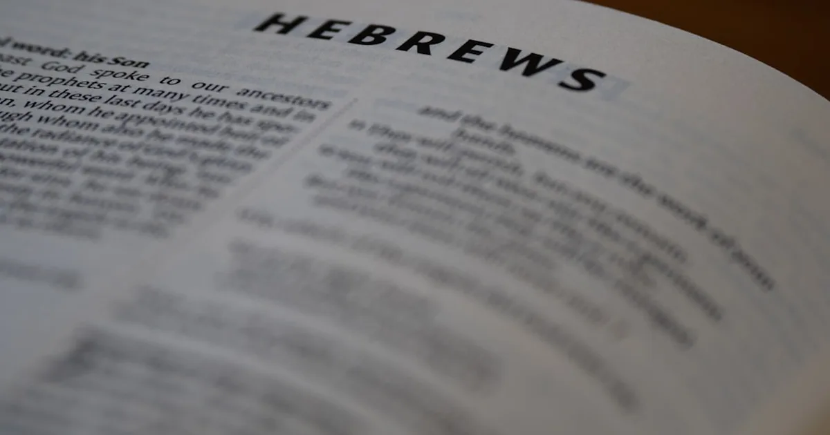 Finding Hope in Christ: A Journey Through Hebrews