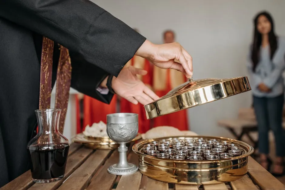 Receiving Holy Communion is how Jesus kisses us with his love