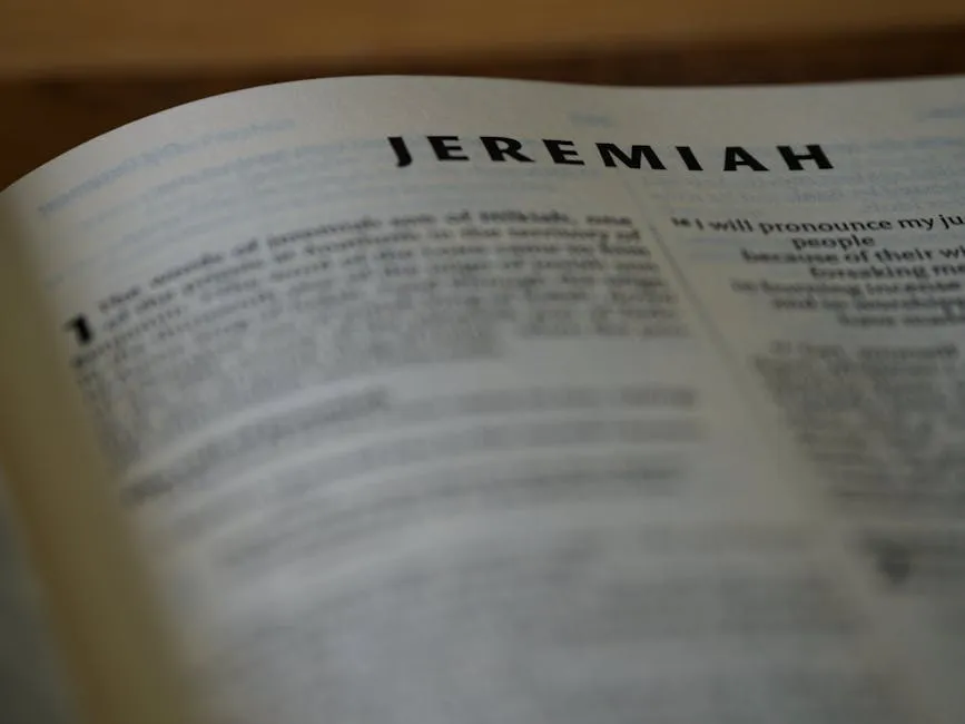 Jeremias: Profeta das Lágrimas e da Esperança