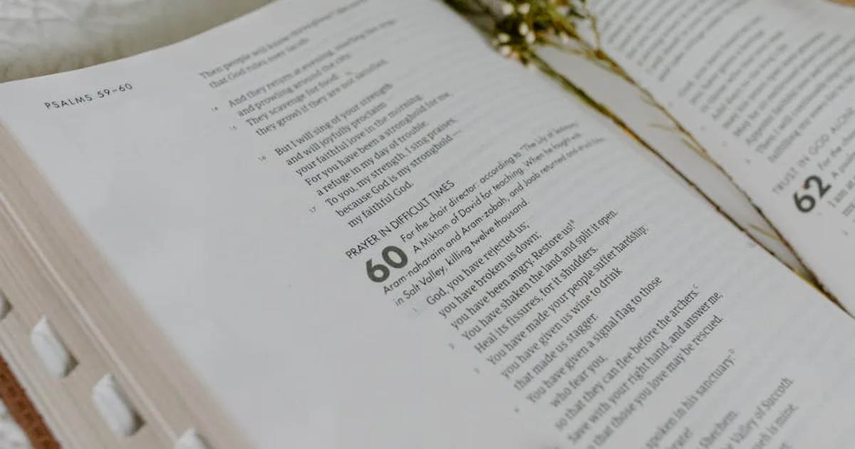A Psalm of Thanks: Celebrating God's Goodness
