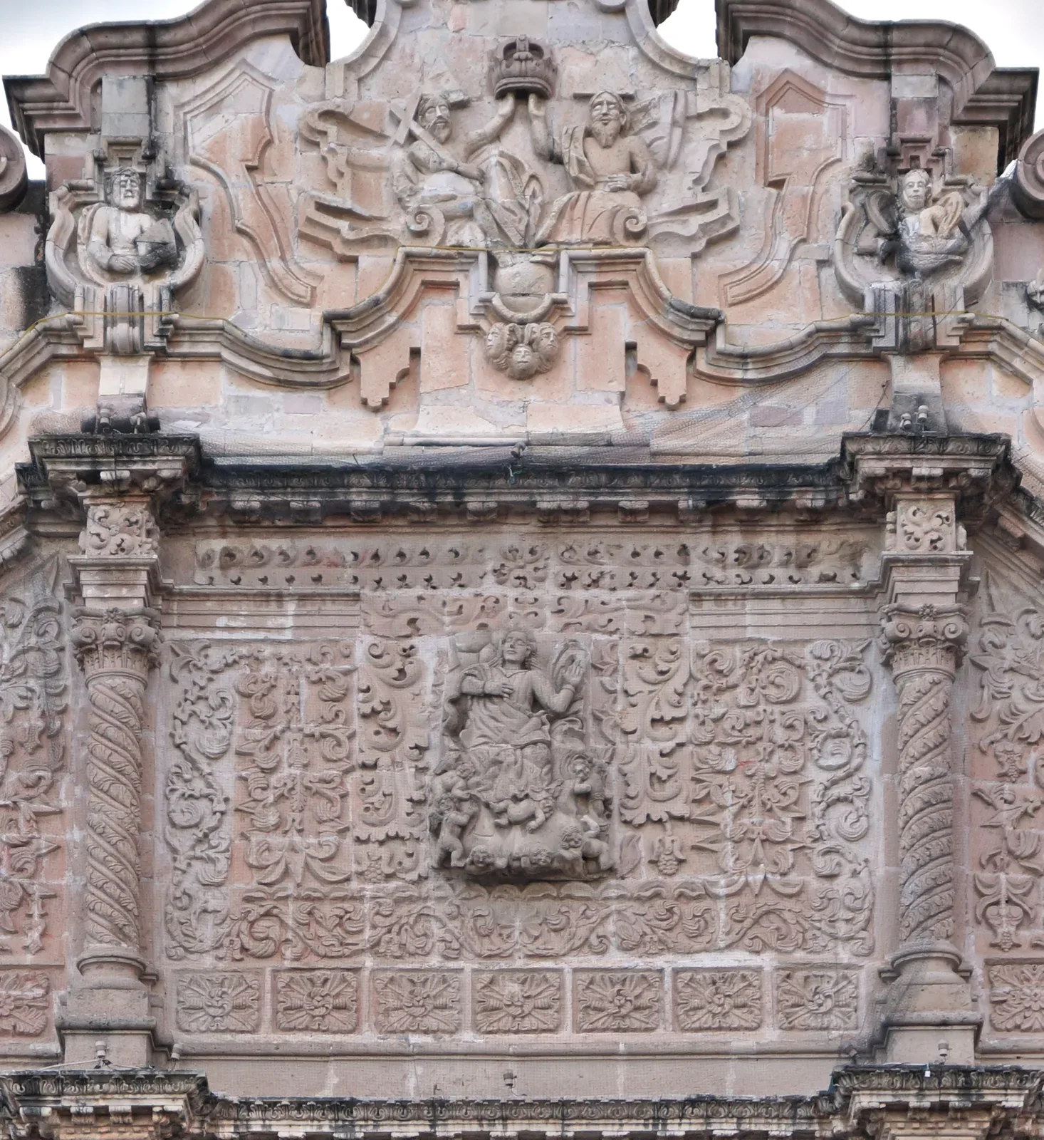 Catedral Basílica de Aguascalientes — Partial view of the cover of the Cathedral Basilica of Aguascalientes , Mexico