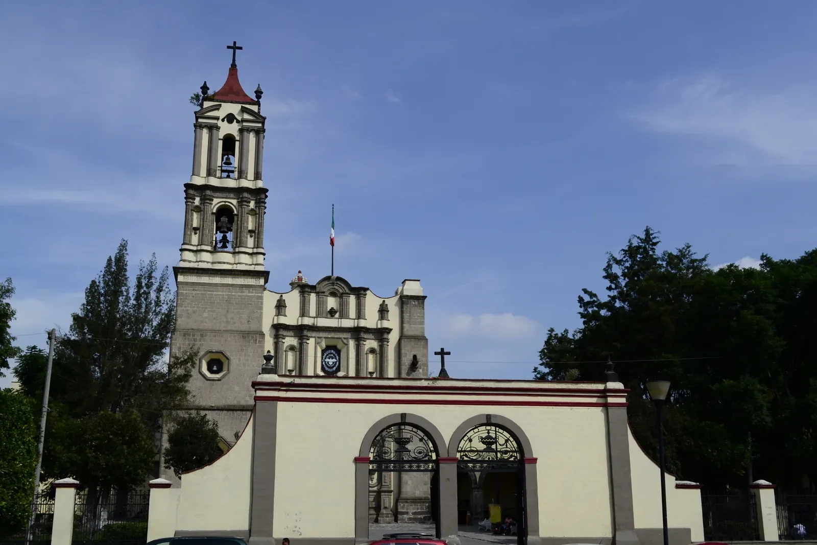 Catedral de San Buenaventura (Cuautitlán) — This is a photo of a monument in Mexico, identified by ID