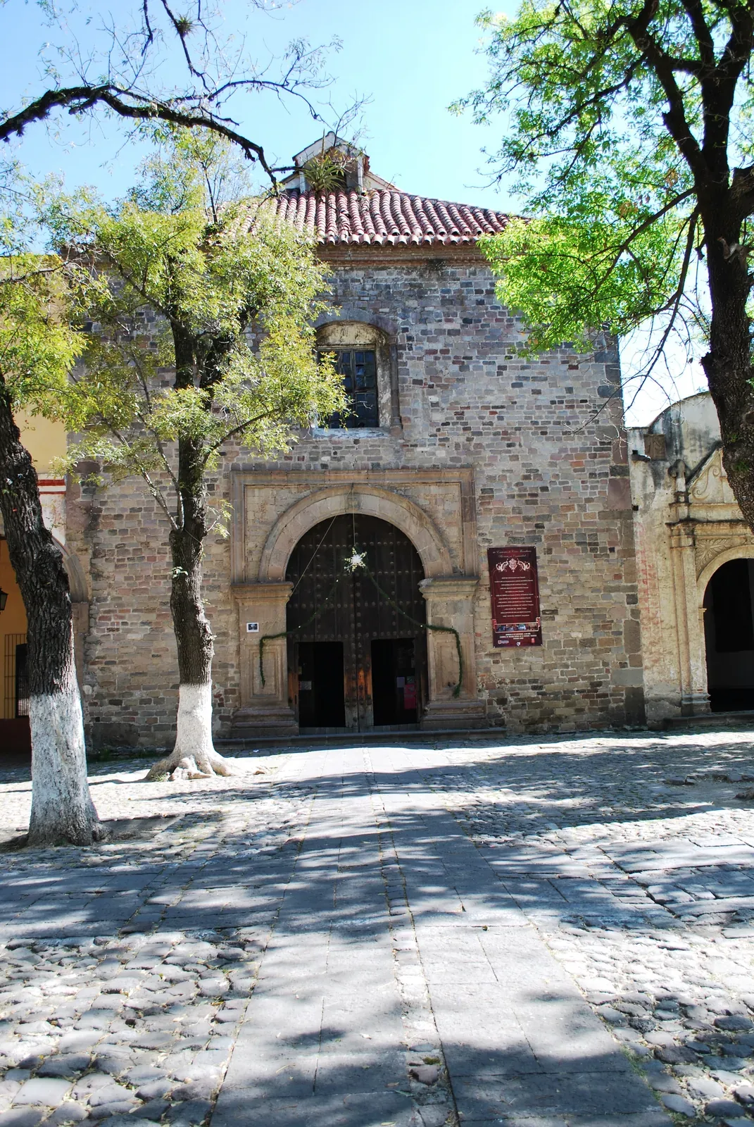 Catedral de Tlaxcala (Nuestra Señora de la Asunción) — Main portal of the Tlaxcala cathedral