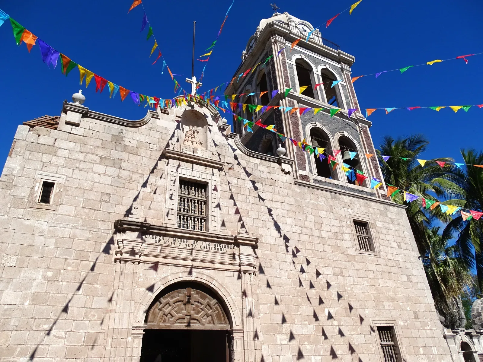 Misión de Nuestra Señora de Loreto Conchó — Facade of Mision de Loreto - Loreto - Baja California Sur - Mexico - 02