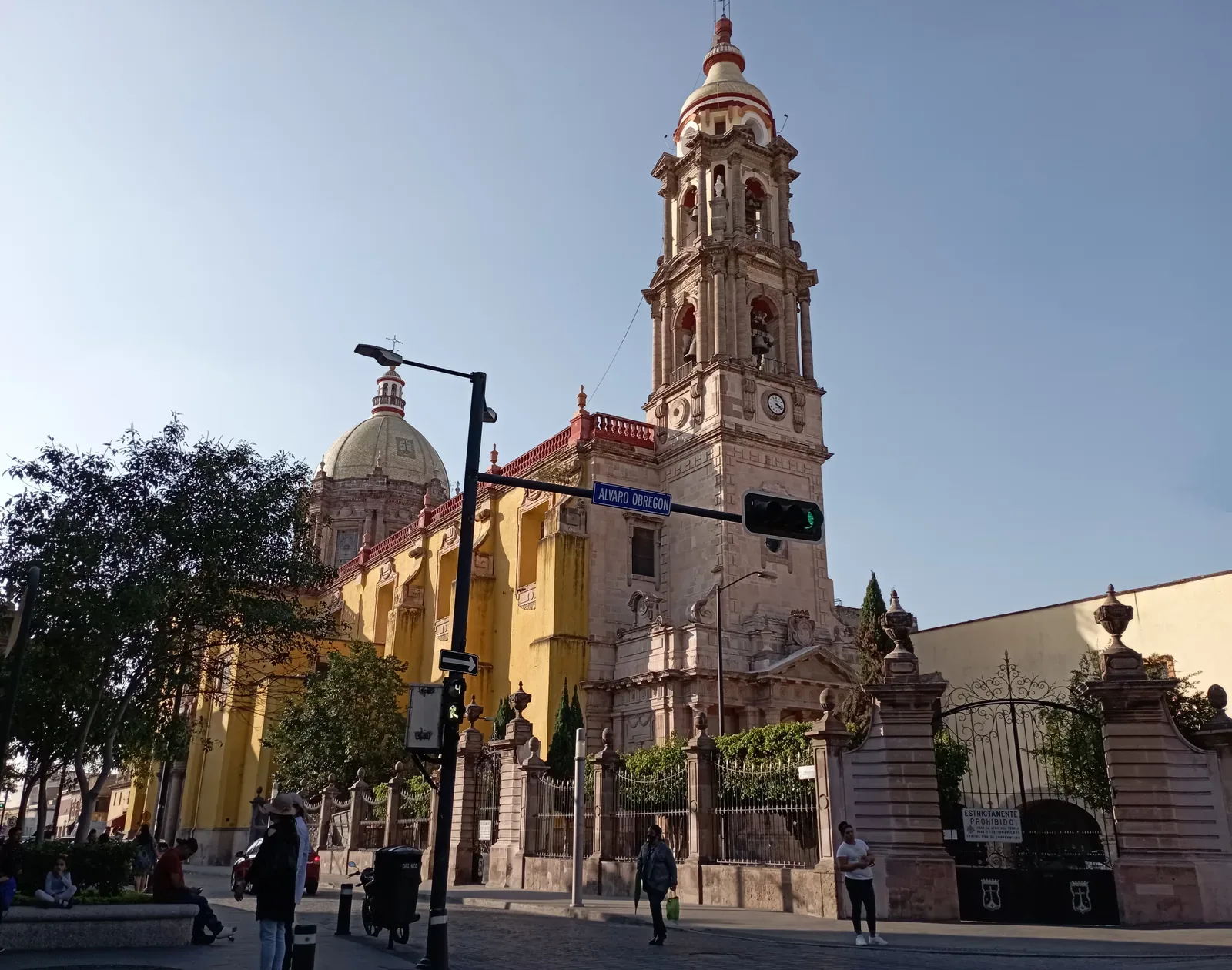 Templo de Nuestra Señora del Carmen (obra de Tresguerras) — Templo del Carmen. Celaya, Guanajuato, México. Obra del arquitecto Francisco Eduardo Tresguerras.