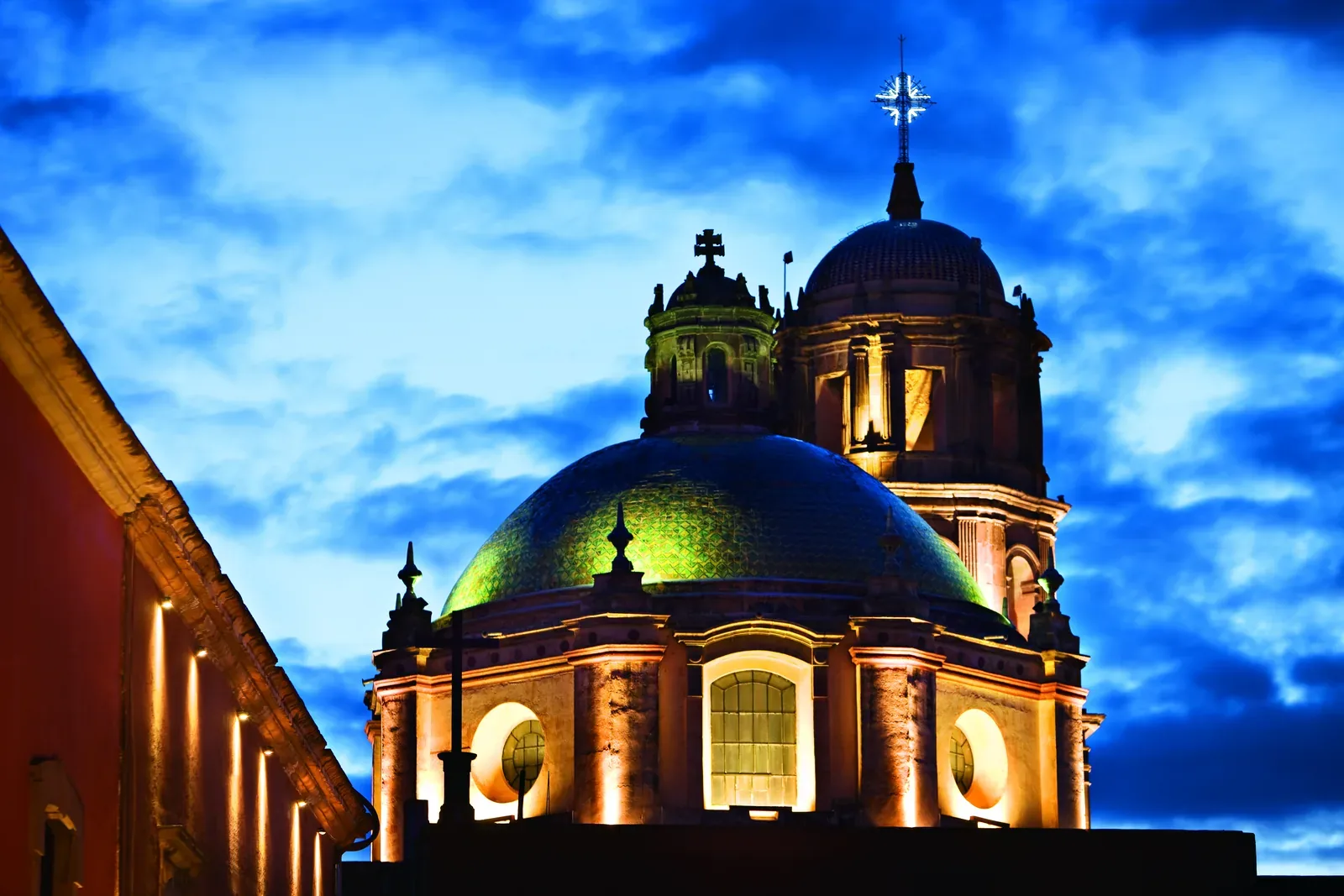 Templo de San Francisco de Asís (Plaza Zenea) — Iglesia de Plaza las Armas, Santiago de Querétaro, Querétaro/ Plaza de las Armas church