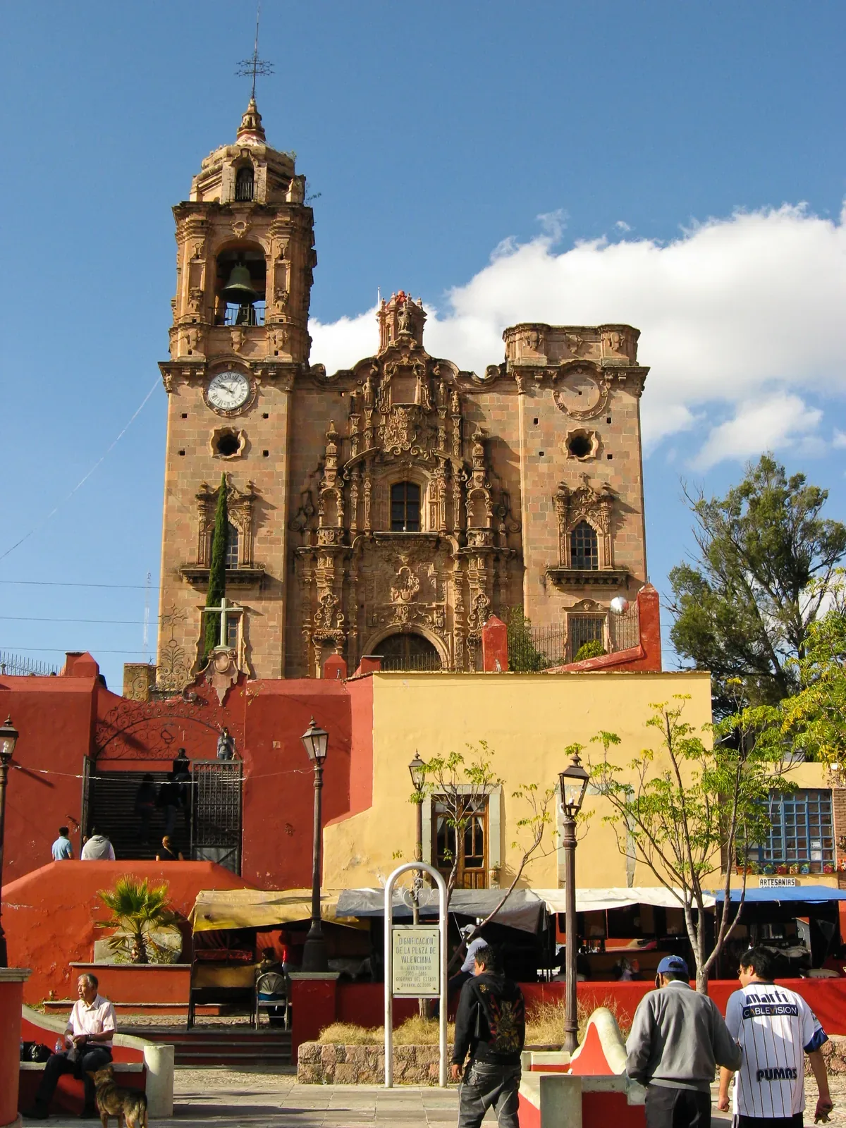 Templo de San Cayetano (La Valenciana) — This is a photo of a monument in Mexico, identified by ID